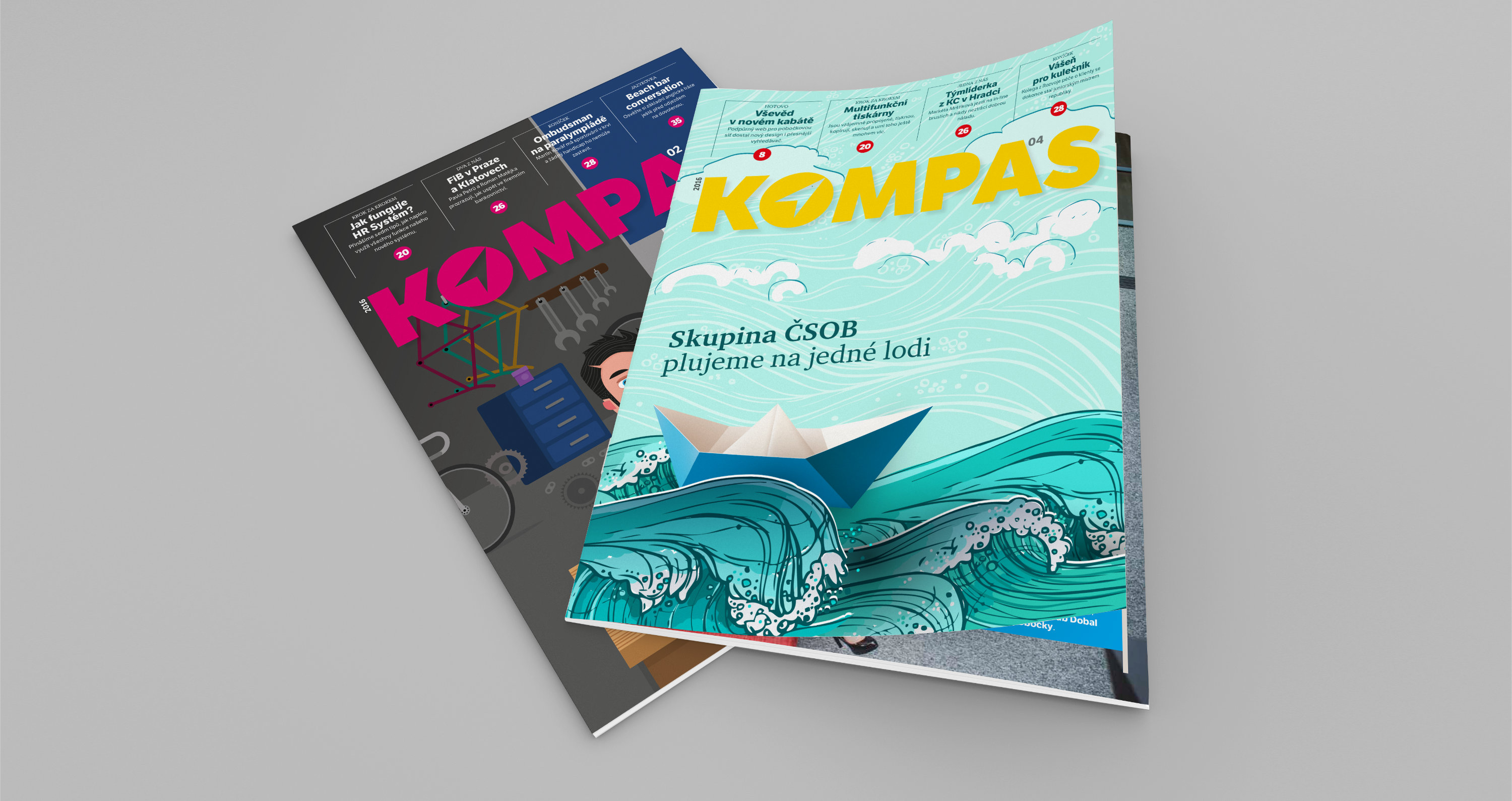 ČSOB: interní magazín Kompas