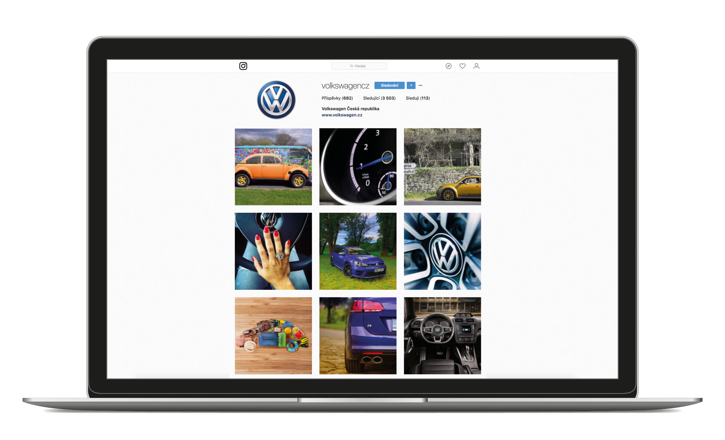 Volkswagen sociální sítě