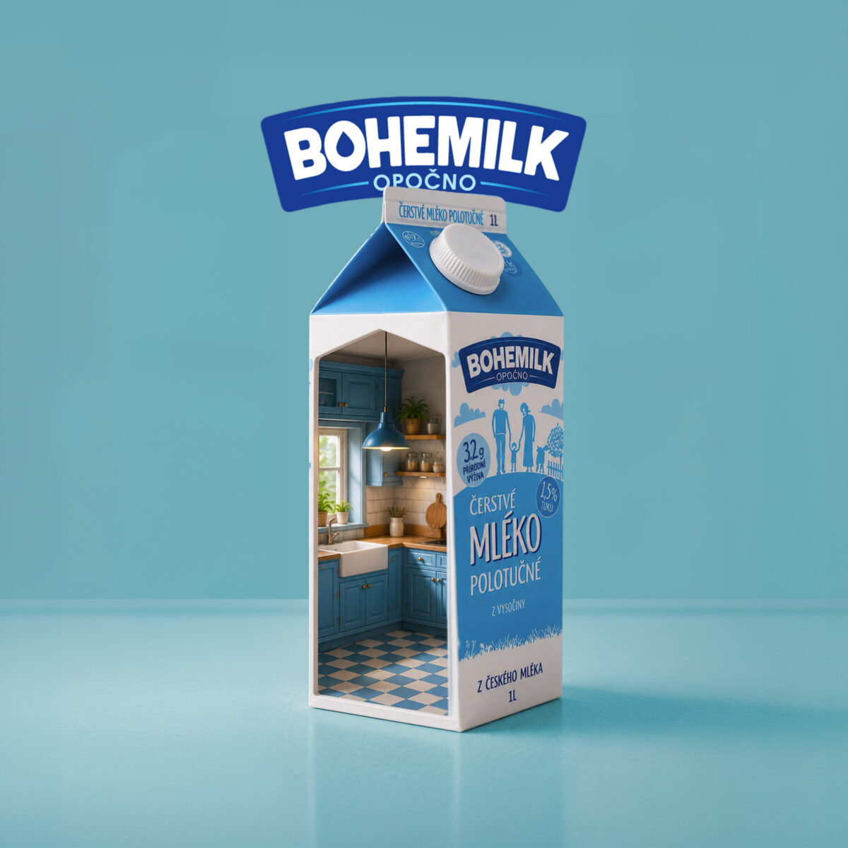 Bohemilk Opočno - Case study