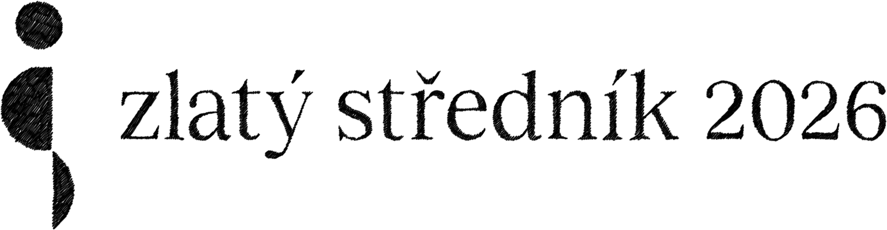 Zlatý středník - logo